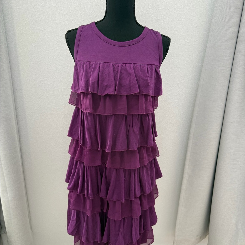 Juicy Couture Layered Purple Midi Dress
